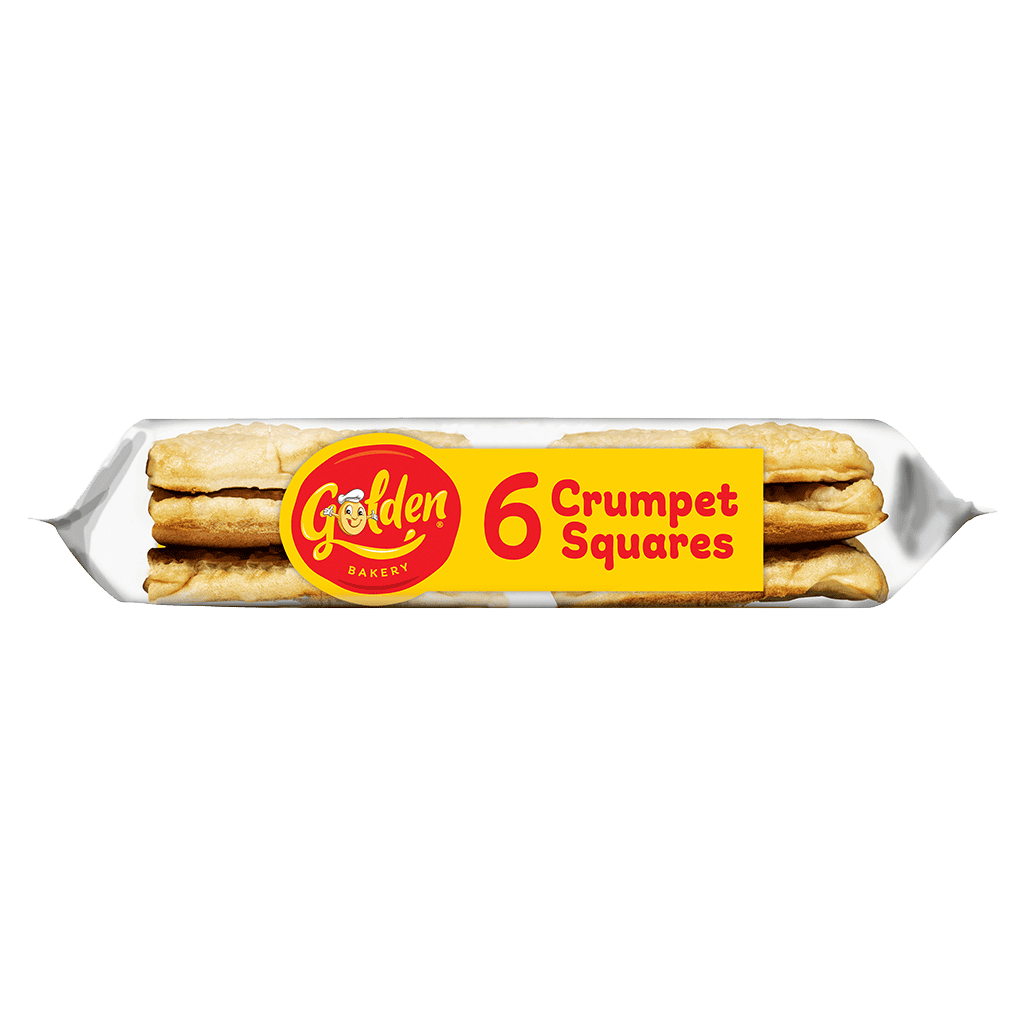 golden-bakery-golden-crumpets-squares-side-1-pack Love crumpets? Golden Crumpet Squares are a fun, toastable twist perfect for any topping. Discover your new favourite snack today!
