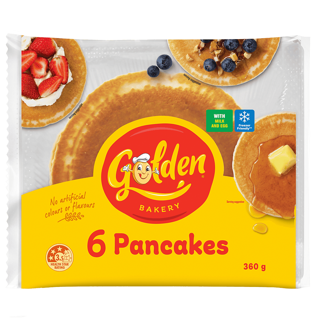 golden-bakery-pancakes-6-pack-360g Golden Bakery Pancakes
